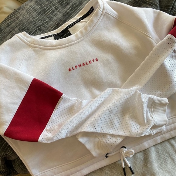 Alphalete Tops - Alphalete Cropped Sweater